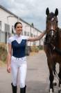Polo de concours équestre POP - Cavalliera - Manches courtes
