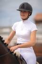 Polo de concours équestre DIVA - Cavalliera - Manches courtes