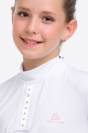 Polo de concours enfant ILOVE CRYSTAL - Cavalliera - Manches courtes