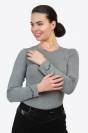 T-shirt à manches longues - GRANDEUR Equestrian Apparel - Coton doux