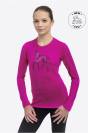 T-shirt à manches longues pour enfants - Cavalliera - Tissu extensible