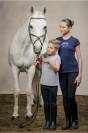T-shirt équitation enfants manches courtes - Cavalliera - Tissu confortable