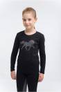 Haut d'équitation pour enfants CRYSTAL FOAL - Cavalliera - Manches longues