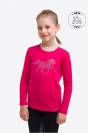 Haut d'équitation pour enfants CRYSTAL FOAL - Cavalliera - Manches longues