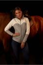 Veste d'équitation imperméable avec inserts en suède - Cavalliera