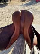 selle forestier cuir marron clair 2012