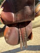 selle forestier cuir marron clair 2012