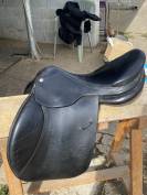 Selle mixte 18 pouces noire forestier