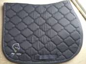 tapis de selle poney bleu marine
