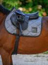 Tapis de selle Greymelange Mixte Gris - Boss Equestrian