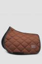 Tapis de selle Cappuccino Mixte Marron - Boss Equestrian - Matelassage épais