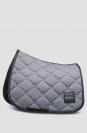 Tapis de selle Greymelange Dressage Gris - Boss Equestrian