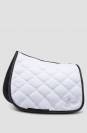 Tapis de selle Glitter Dressage Blanc - Boss Equestrian - Élégance & confort