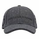 Casquette Baseball en Laine Gris - Cavalleria Toscana - Élégance et confort