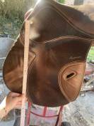 Selle Fouganza 17,5 brune