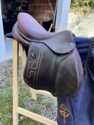Sella da salto ostacoli Heritage classique 16.5" - 2022