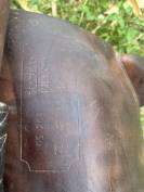 Vends selle mixte Antares marron