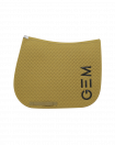 Tapis de selle TEN Epice Jaune - GEM - Matelassage en V