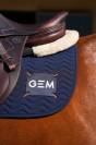 Tapis de selle TOUC TOUC Obstacle - GEM - Bleu marine