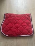 Tapis de selle rouge full