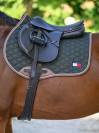Tapis de selle Princeton MIXTE Kaki - Tommy Hilfiger - Bordure en faux cuir