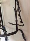 Bridon CWD doublé muserolle française 1/2 rond