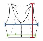 Brassière de sport Amalfi - HKM - Respirante et technique