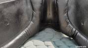 Selle en cuir noire taille 17,5