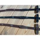 Rênes caoutchouc avec 7 stops - Collection One - Jump'In