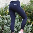 Pantalon d'équitation dame Sofia Marine - Jump'In - Tissu SOFT TEX