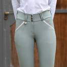 Pantalon d'équitation dame Sofia vert - Jump'In - SOFT TEX