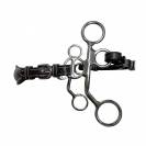 Hackamore PONEY cuir branches courtes - Jump'in