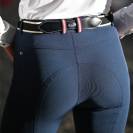 Pantalon d'équitation Junior fille Luna Marine - Jump'In - Grip