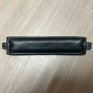 Hackamore cuir petites branches nez rectangle - Jump'in - Inox