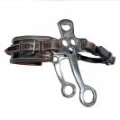 Hackamore PONEY nez rectangle cuir - Jump'in - Branches courtes