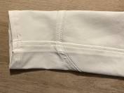 Pantalon Equitheme Blanc Concours 10 ans