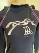 Sweat capuche Penelope Leprevost taille 14 ans