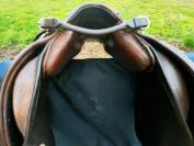 selle GUY CANTIN CSO 16.5 Pouces marron