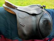 selle GUY CANTIN CSO 16.5 Pouces marron