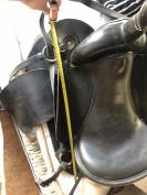 Selle randonnée en cuir + Tapis