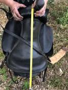 Selle randonnée en cuir + Tapis