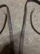 Étrivières Bruno Delgrange en cuir havane 135cm