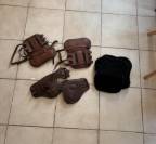 Lot protections cheval Guêtres Forestier + Protège-boul