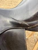 Selle de dressage Forestier Carlos Pinto 16,5" cuir noi