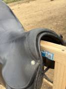 Selle de dressage Forestier Carlos Pinto 16,5" cuir noi