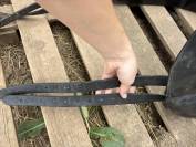 Selle de dressage Forestier Carlos Pinto 16,5" cuir noi