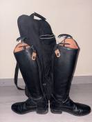 Botte equithème pied fin taille 36 et taille du mollet XS