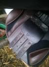 Selle Chamonix premiere equine cuir neuve 17 