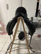 Selle dressage mono-quartier - Time Rider - 17,5