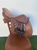 Sublime selle d'obstacle Frédéric Butet Plate 16 pouces